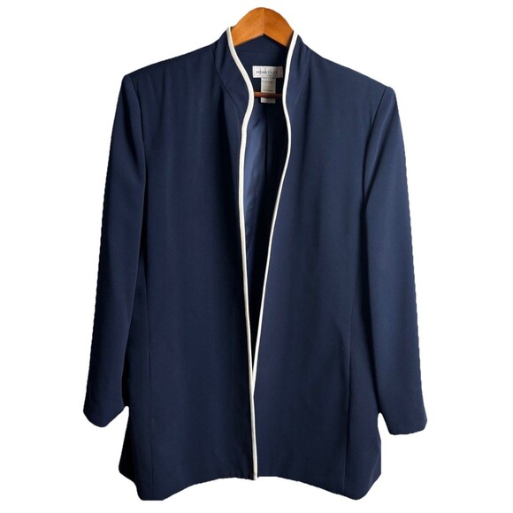 Vintage Women’s Henry Lee 18 Dress Suit USA NWT Blue Business Church Wedding - Picture 5 of 9